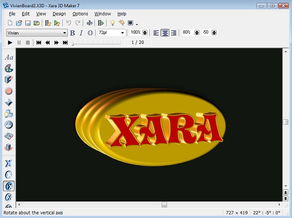 Créateur 3D Xara