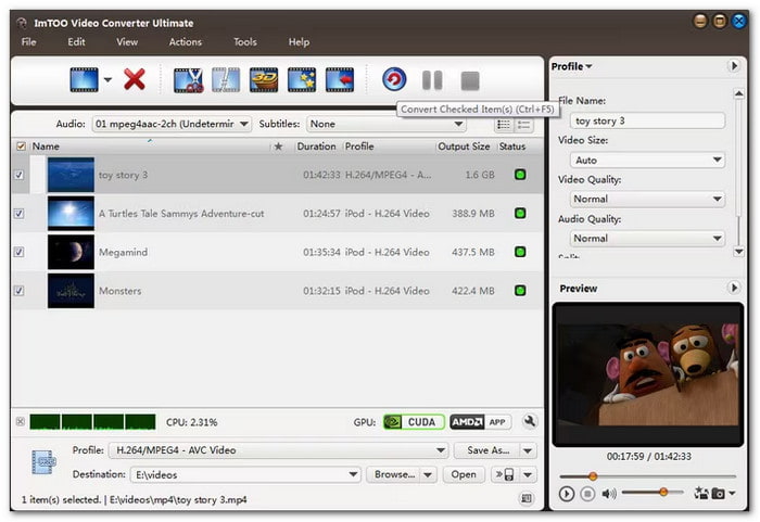 Imtoo 3D Movie Converter Top 3D Sbs Video Converter