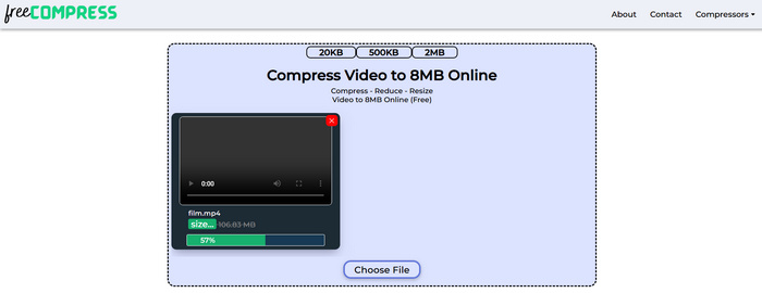 FreeCompress Video Compressor