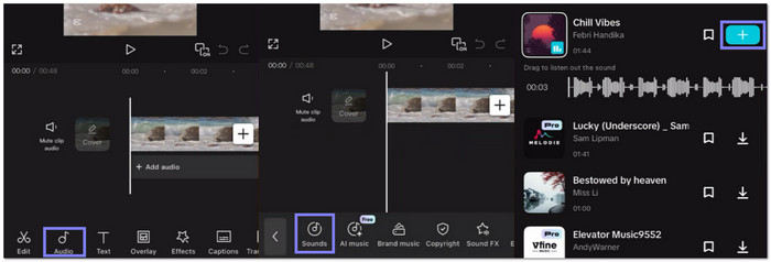 Capcut Add Audio to Video