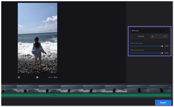 Clideo Add Audio to Video