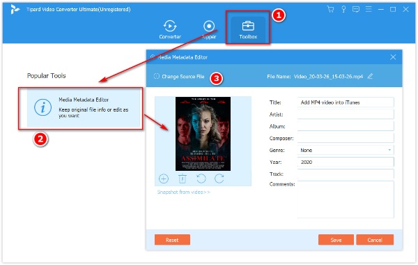 mp4 video metadata editor mp4 video metadata editor