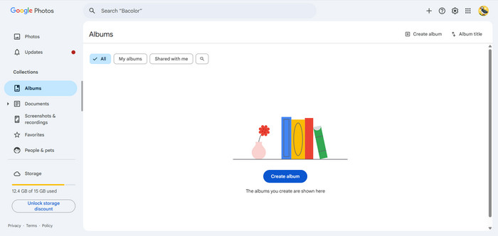 Google Photos Interface