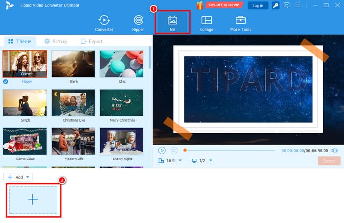 MV Feature Plus Tipard