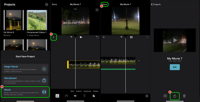 Add Music to iPhone iMovie