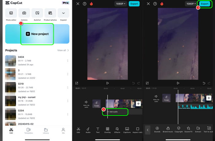Add Music to Video Capcut