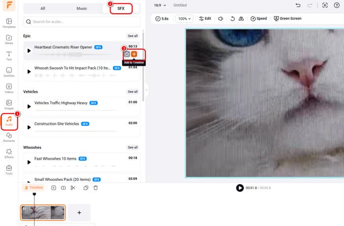 Audio Sfx Plus Flexclip