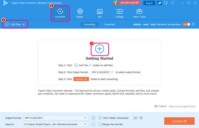 Converter Add File Tipard