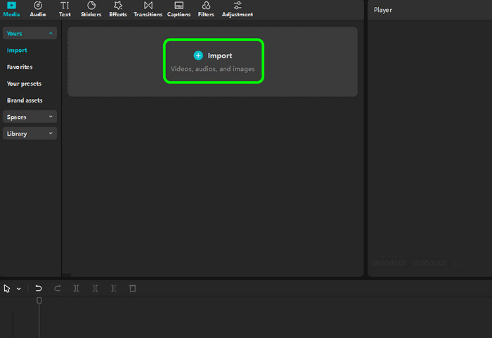 Import Add Video Capcut