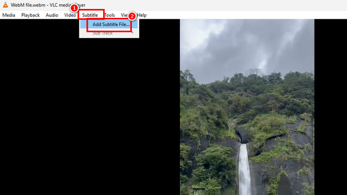Add Subtitle File Vlc