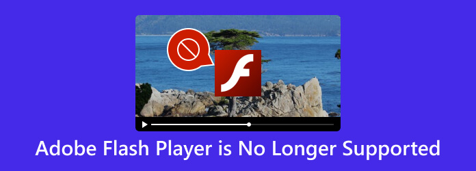 Adobe Flash Player understøttes ikke længere