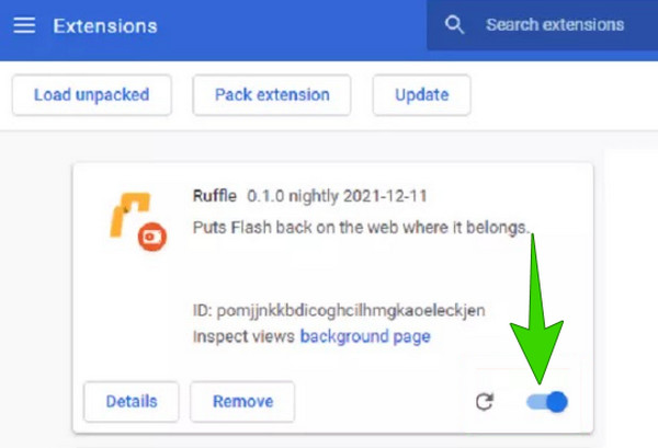 Asenna Flash Player -laajennus Chrome