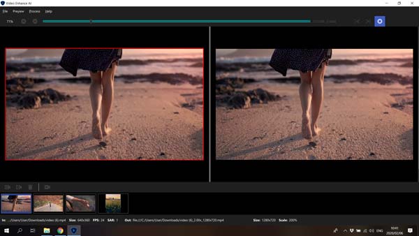 Topaz Labs Realce de video con IA