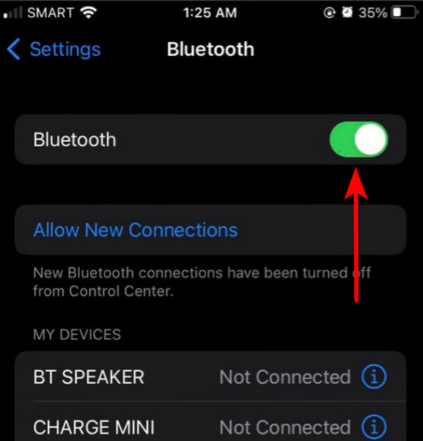 Bluetooth iOS