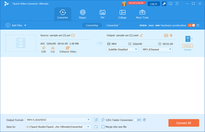 Tipard Video Converter Ultimate Interface