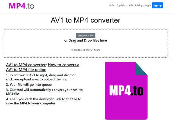 AV1 Converter MP4 naar