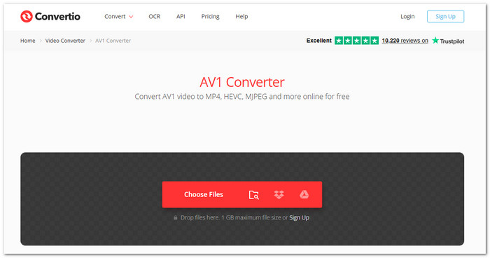 Convertio AV1 Converter