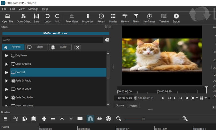 ShotCut Lightweight Video Editor