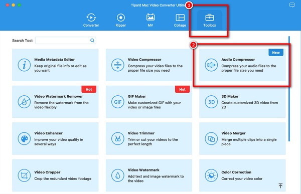 Kompresor audio Toolbox