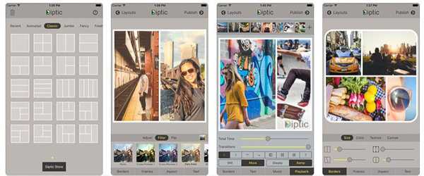 Приложение для фотоколлажей Diptic