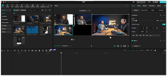 CapCut for Editing Video Podcasts