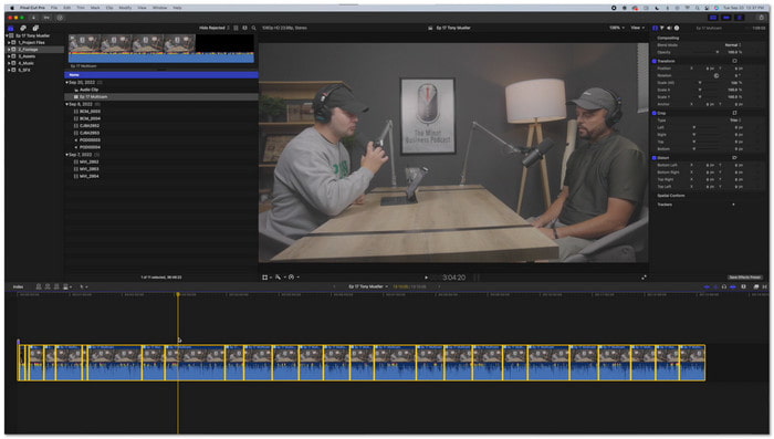 Final Cut Pro for Editing Video Podcasts