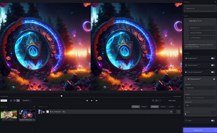 TopazLabs AI Video Upscaler
