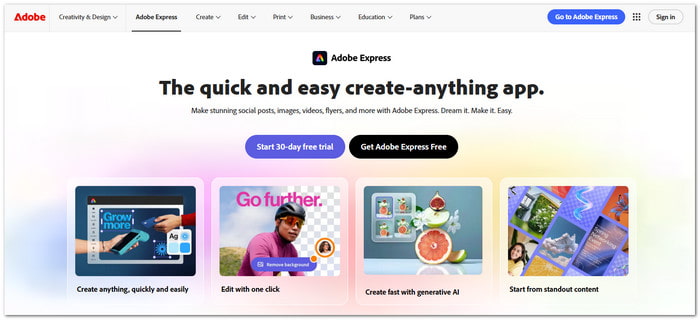 Adobe Express Best Twitter Video Tool