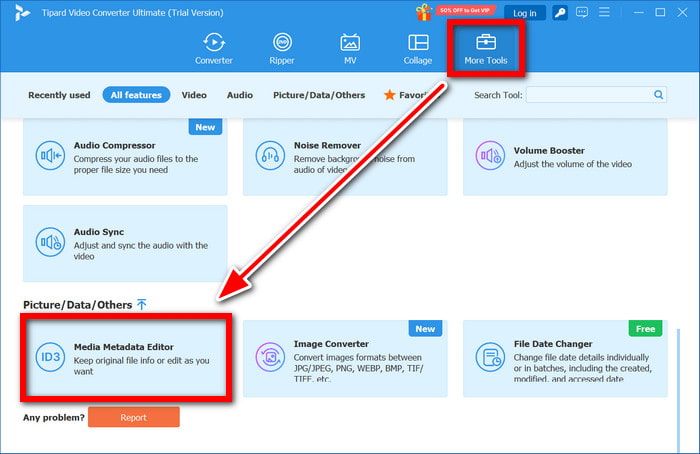 More Tools Meta Data Editor