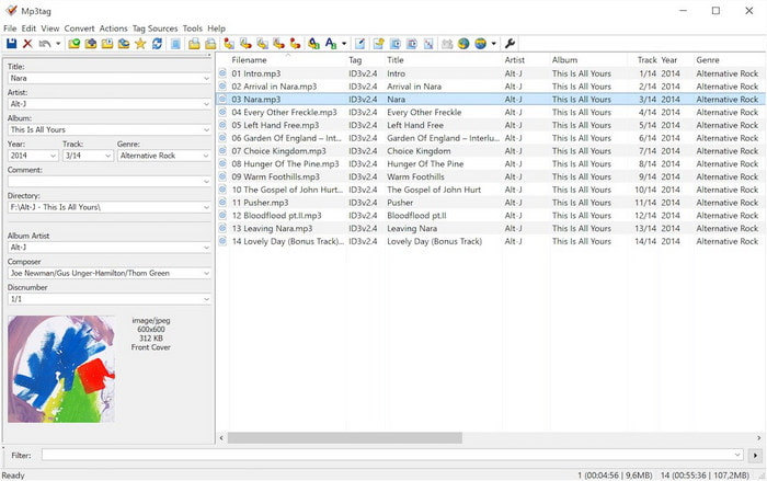 Mpthreetag Interface