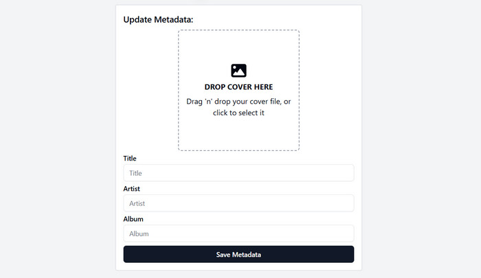 Tagify Metadata Editor