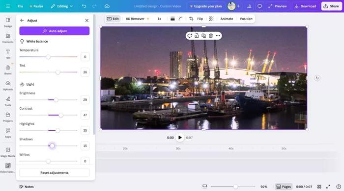 Enhance Video Quality In Canva