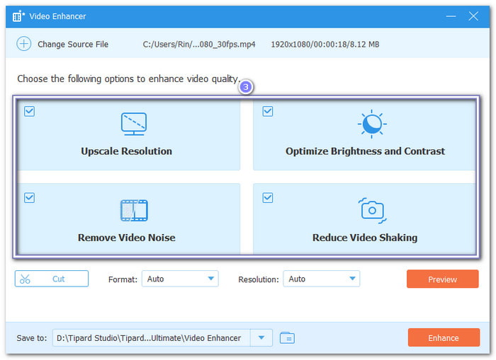 Turn On The Enhancement Tools