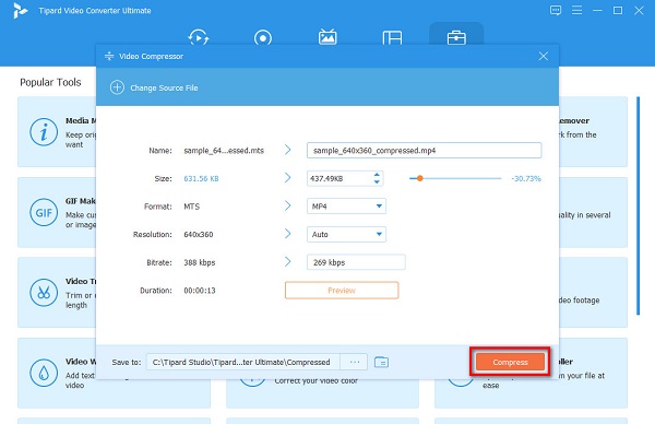 Enregistrer les modifications