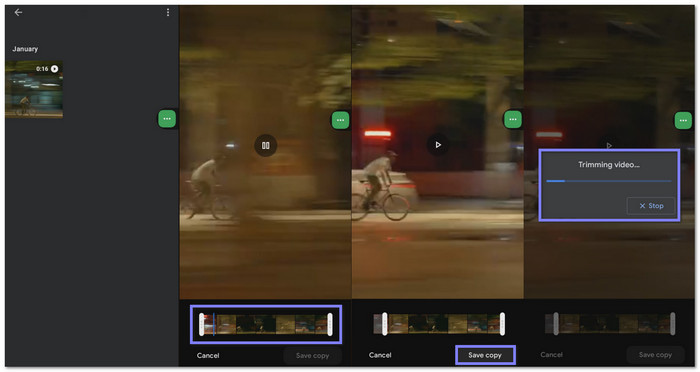 Compress Video on Android in Photos Or Gallery