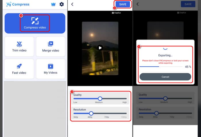 Compress Video on Android