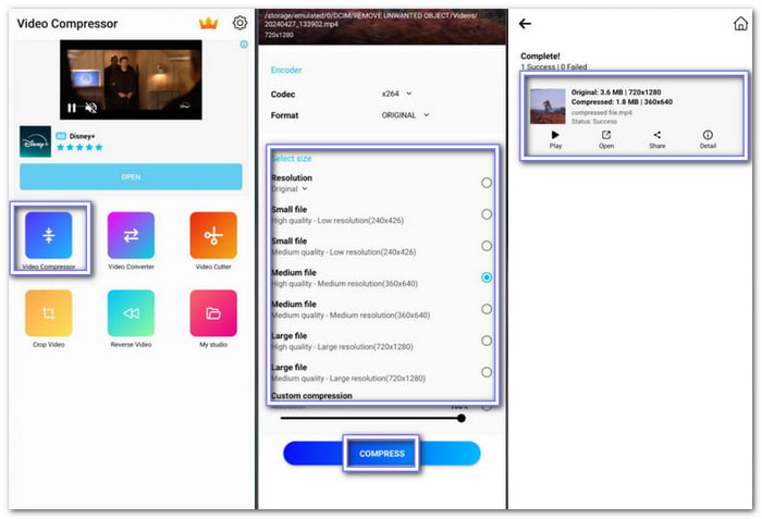 Compress Video For Instagram On Android