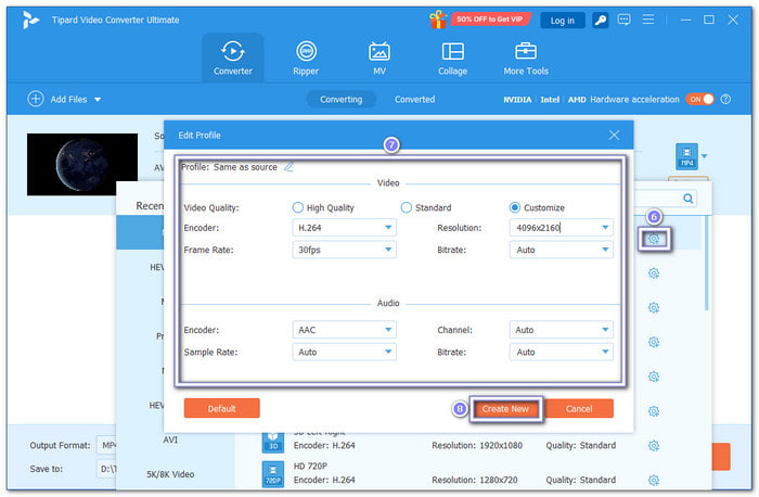 Ajustar as configurações de saída