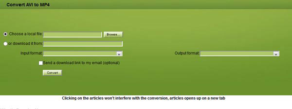 Convertir archivos