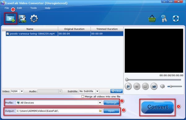 EaseFab Video Converter MKV σε AMV