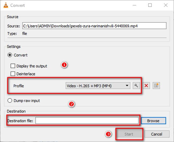 VLC Muunna MPG