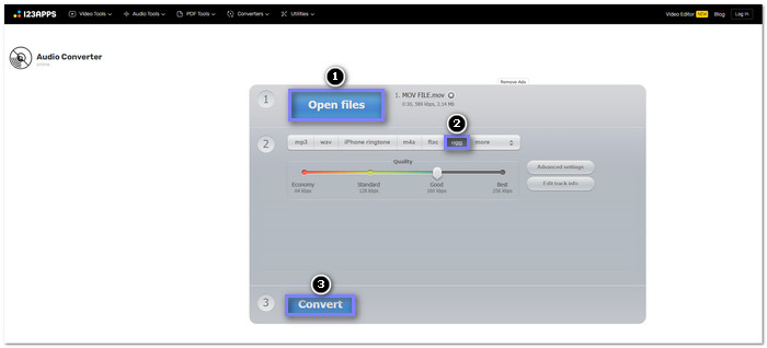 Online Audio Converter