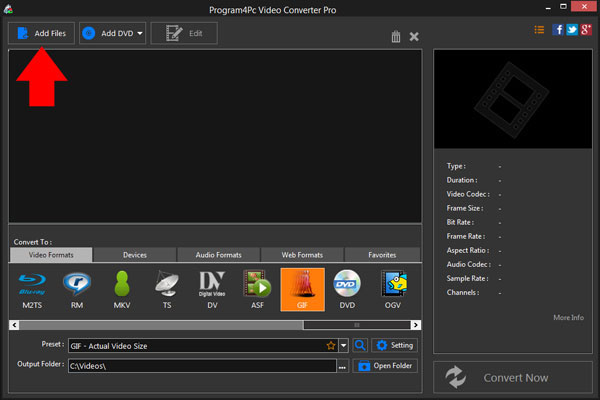 Program4Pc Video Converter Pro