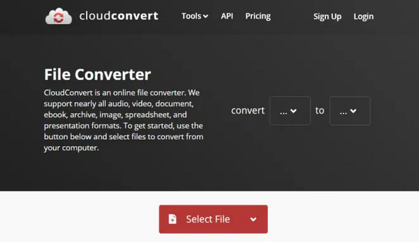 CloudConvert MP4 в OGV