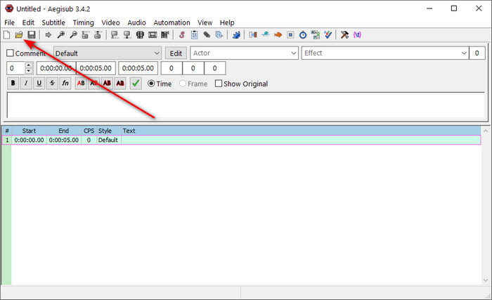 Import Button