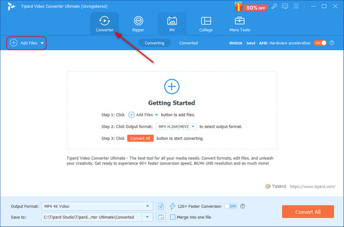 Select Tool And Import File