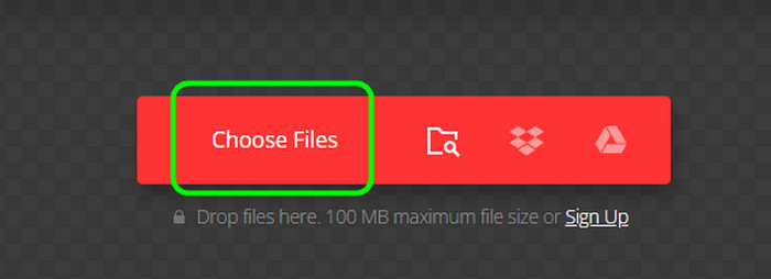 Choose Files Upload SWF Convertio