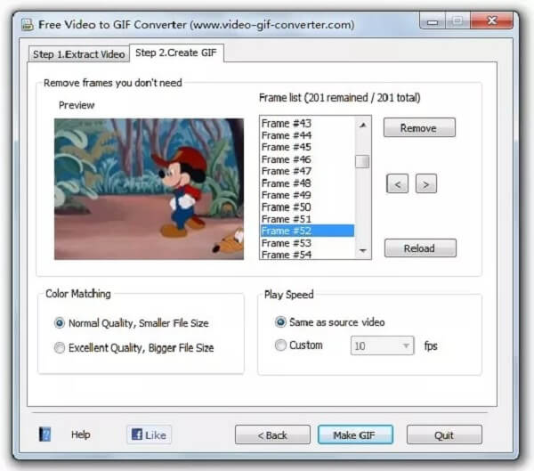 Free Video Converter GIF