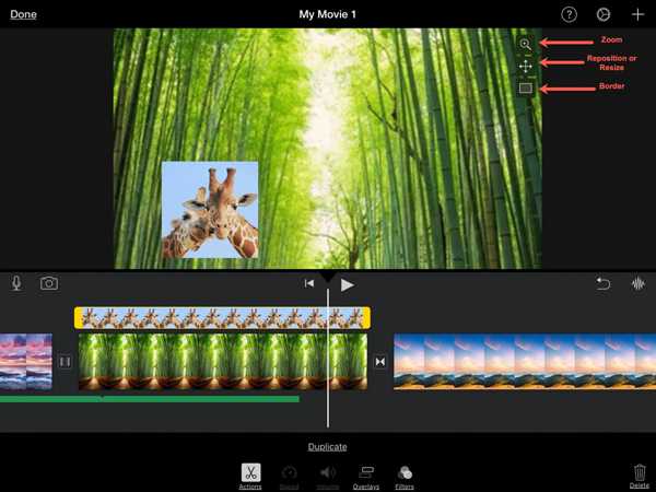Regola i video iPad