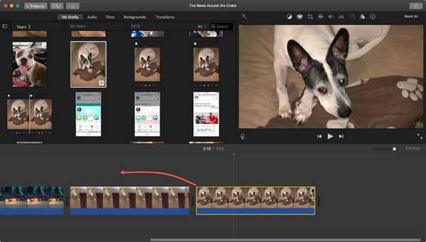 iMovie crea immagine nell'immagine mac
